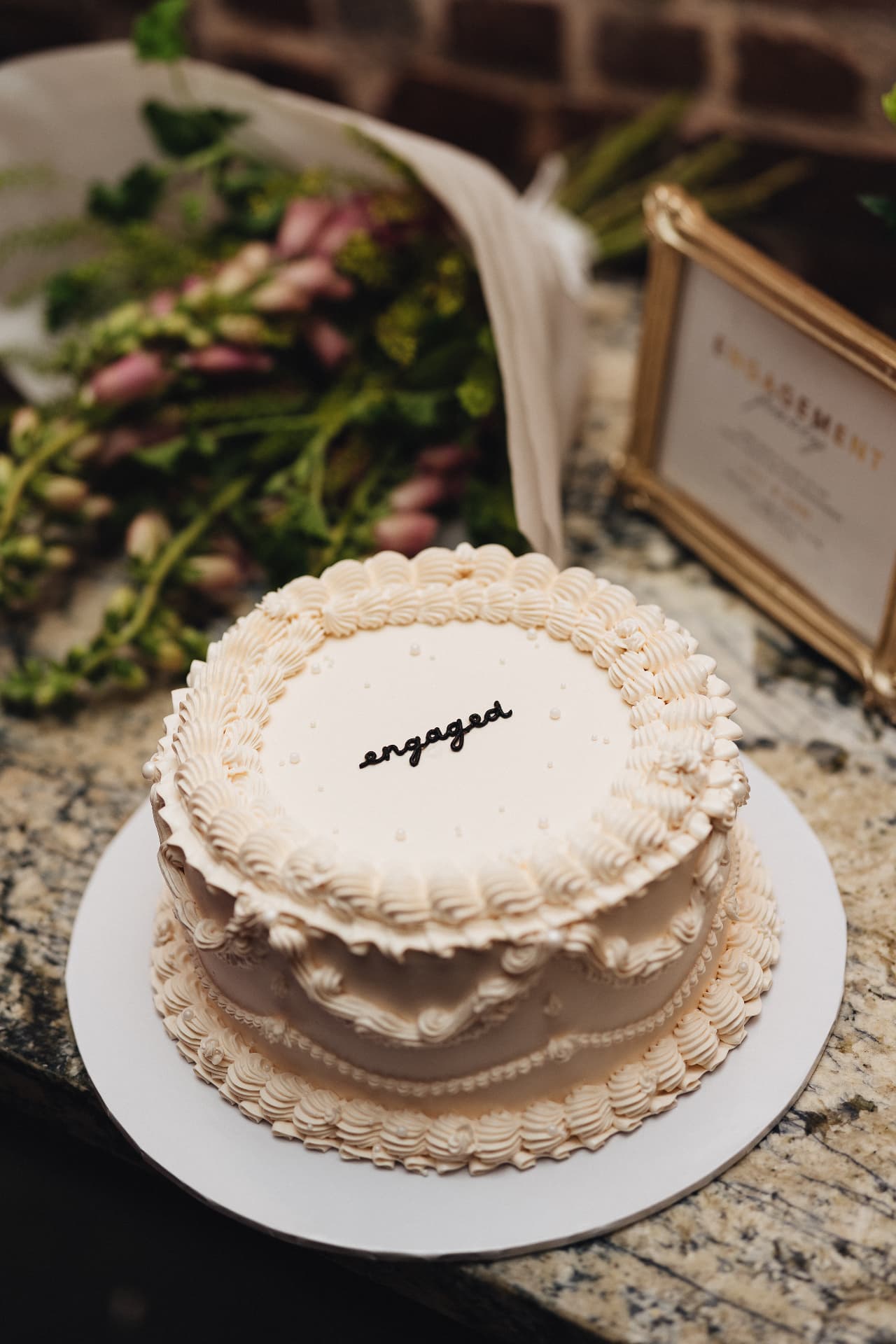 Engagement party in New York City